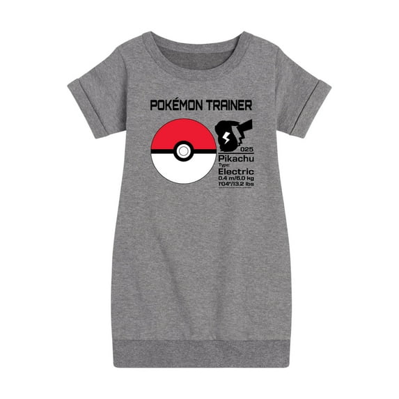 Pokémon - Pokeball Trainer - Youth Girls Fleece Dress