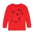 thumbnail image 1 of Pokémon - Pokedex Pikachu - Youth Long Sleeve Graphic T-Shirt, 1 of 4