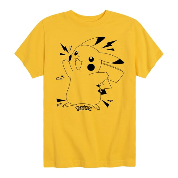 Pokémon - Pokedex Pikachu - Youth Short Sleeve Graphic T-Shirt
