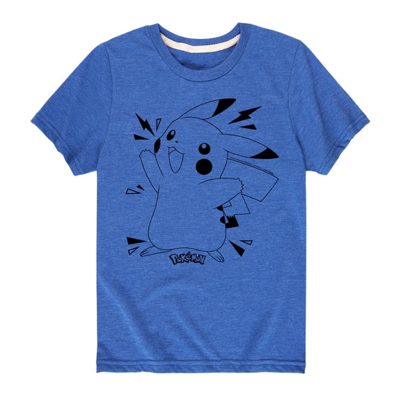 Pokémon - Pokedex Pikachu - Youth Short Sleeve Graphic T-Shirt