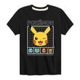 thumbnail image 1 of Pokémon - Pokemon Character Grid - Boy's Youth Short Sleeve Graphic T-Shirt, 1 of 4