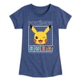 thumbnail image 1 of Pokémon - Pokemon Character Grid - Girl's Youth Fitted Short Sleeve Graphic T-Shirt, 1 of 4