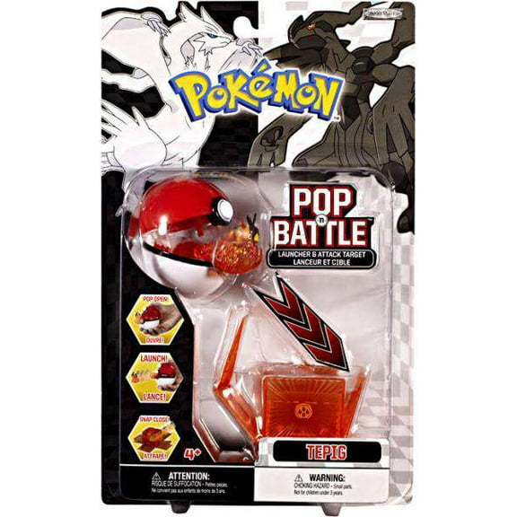 Pokmon Pop 'N Battle Tepig Launcher Toy