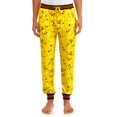 thumbnail image 1 of Pokémon Printed Pockets Elastic Waistband Sleep Pants Pajamas Mens 1 Pack, 1 of 6