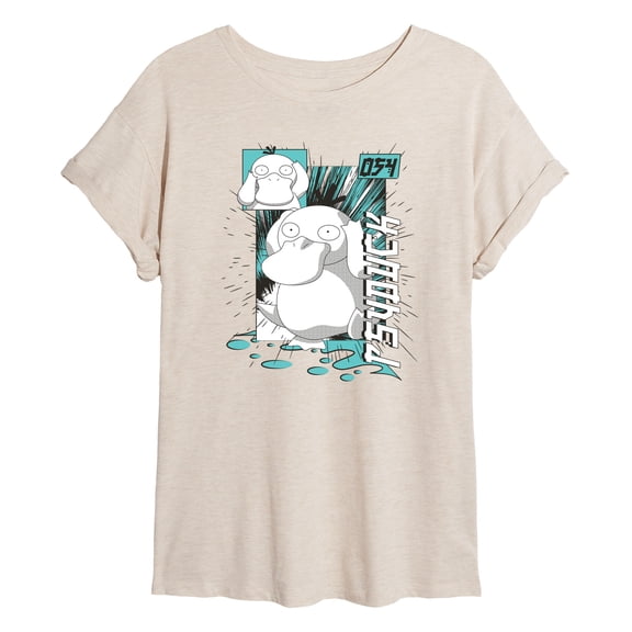 Pokémon - Psyduck Anime - Juniors Muscle T-Shirt