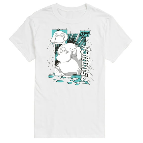 Pokémon - Psyduck Anime - Men's Short Sleeve Graphic T-Shirt