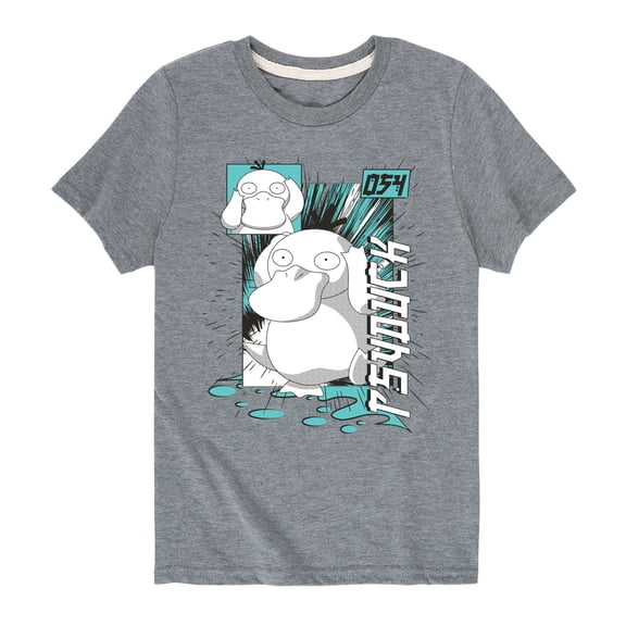 Pokémon - Psyduck Anime - Youth Short Sleeve Graphic T- Shirt