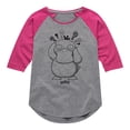 thumbnail image 1 of Pokémon - Psyduck Confusion - Girls Raglan Graphic T-Shirt, 1 of 5