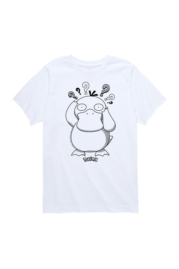 Pokémon - Psyduck Confusion - Youth Short Sleeve Graphic T- Shirt