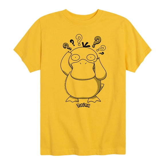 Pokémon - Psyduck Confusion - Youth Short Sleeve Graphic T- Shirt