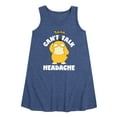 thumbnail image 1 of Pokémon - Psyduck Headache - Youth Girls A-line Dress, 1 of 5