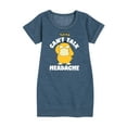 thumbnail image 1 of Pokémon - Psyduck Headache - Youth Girls Fleece Dress, 1 of 5