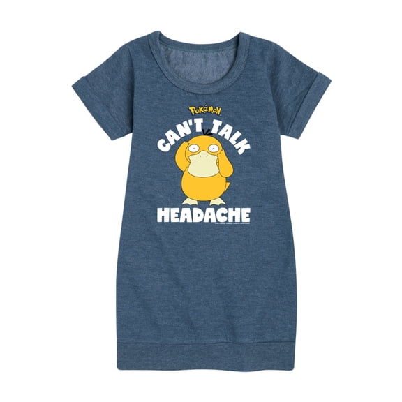 Pokémon - Psyduck Headache - Youth Girls Fleece Dress