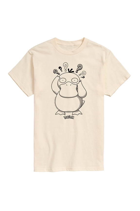 Pokémon - Psyduck - Men's Short Sleeve Graphic T-Shirt