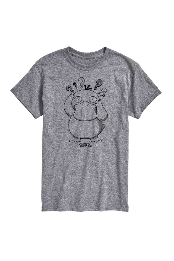 - Psyduck - Men's Short Sleeve Graphic T-Shirt