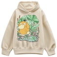 thumbnail image 1 of Pokémon - Psyduck Pond - Women's Oversized Fleece Hoodie Sweatshirt, 1 of 3