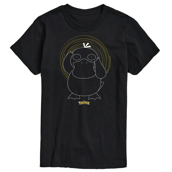 Pokémon - Psyduck Spiral - Men's Short Sleeve Graphic T-Shirt