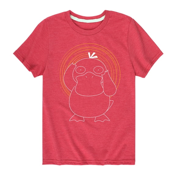 Pokémon - Psyduck Spiral - Youth Short Sleeve Graphic T-Shirt