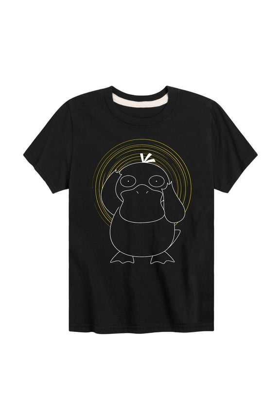 Pokémon - Psyduck Spiral - Youth Short Sleeve Graphic T-Shirt
