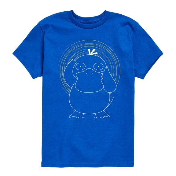 Pokémon - Psyduck Spiral - Youth Short Sleeve Graphic T-Shirt