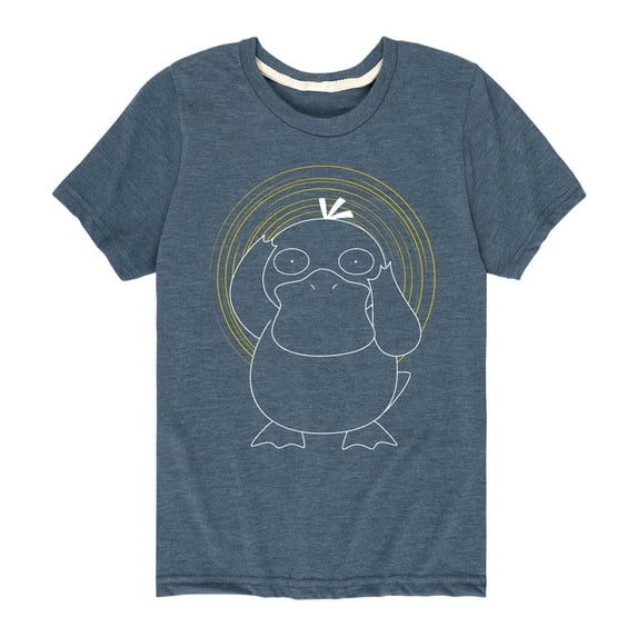 Pokémon - Psyduck Spiral - Youth Short Sleeve Graphic T-Shirt