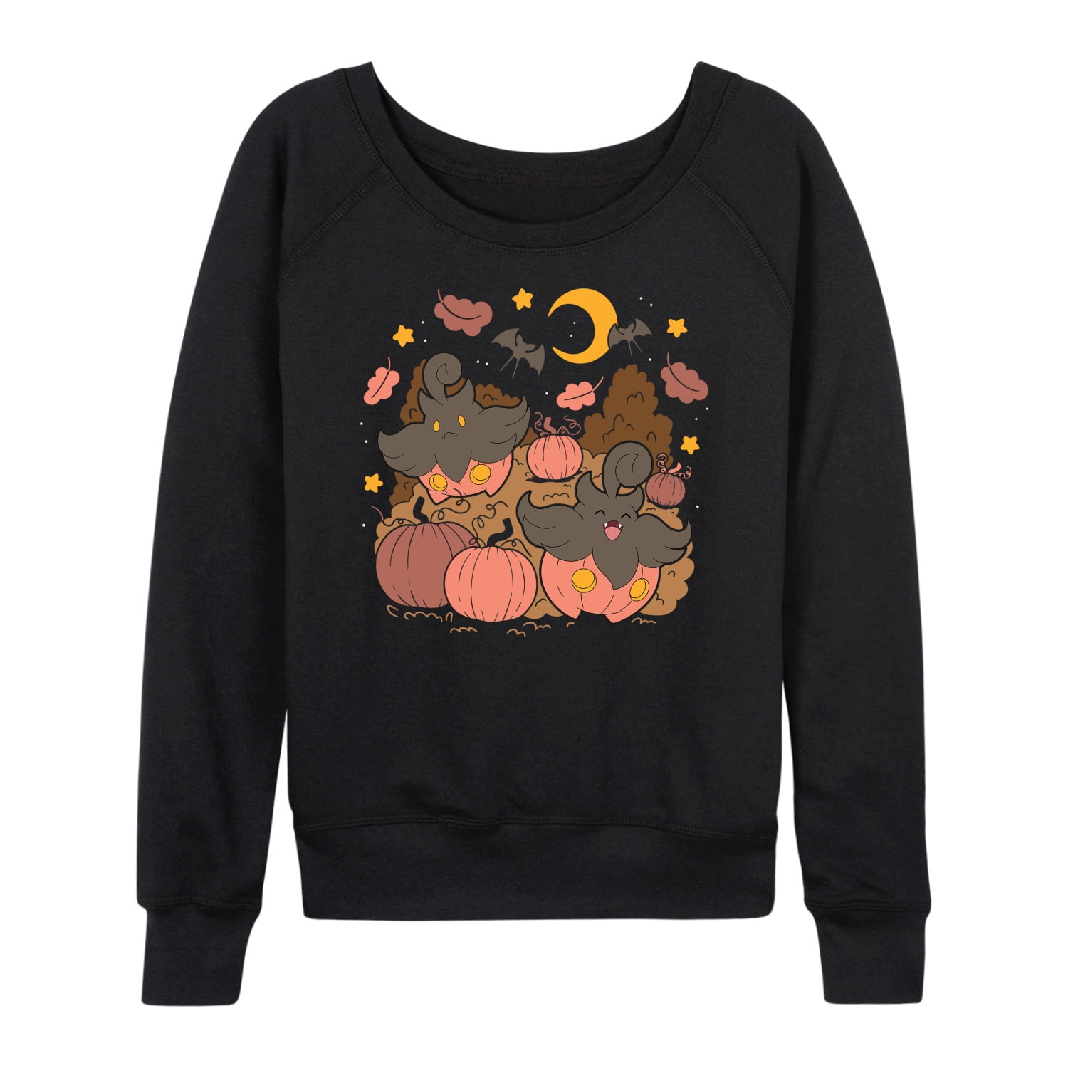 Pokémon - Pumpkaboo Pumpkin Patch - Women's French Terry Pullover