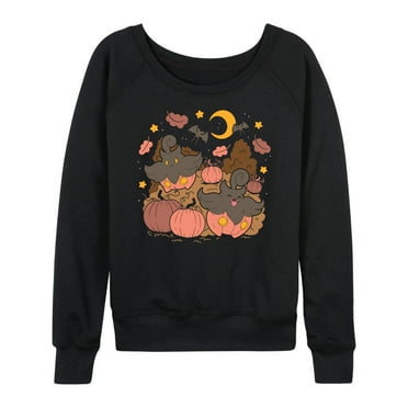 Pokémon - Pumpkaboo Pumpkin Patch - Women's French Terry Pullover Sweatshirt