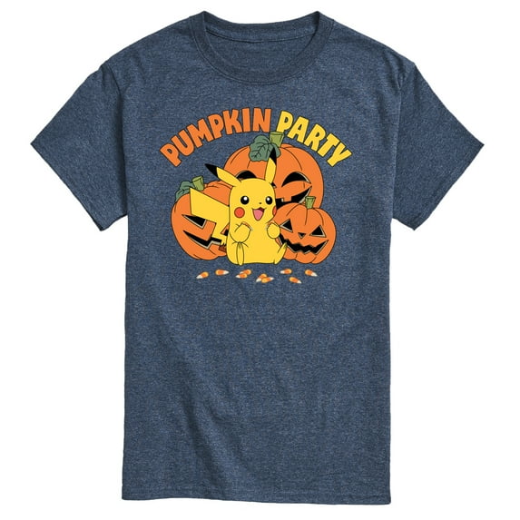 Pokémon - Pumpkin Party - Men's Short Sleeve Graphic T-Shirt