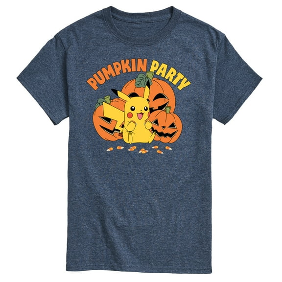 Pokémon - Pumpkin Party - Men's Short Sleeve Graphic T-Shirt