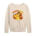 thumbnail image 1 of Pokémon  - Pumpkin Party - Women's Lightweight French Terry Long Sleeve Shirt, 1 of 5