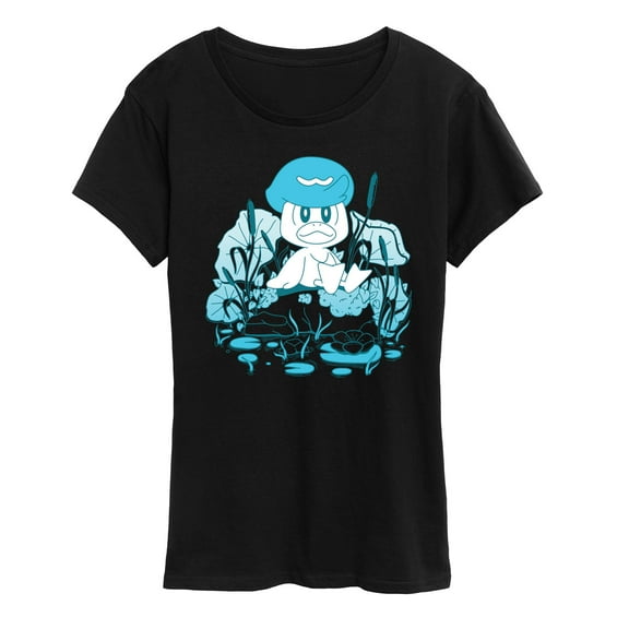 Pokémon - Quaxly Pond Scene  - Women's Short Sleeve Graphic T-Shirt
