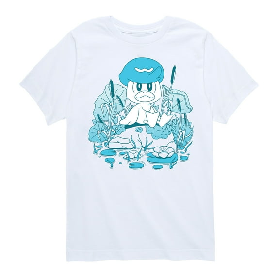 Pokémon - Quaxly Pond Scene - Youth Short Sleeve Graphic T-Shirt