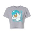 thumbnail image 1 of Pokémon - Quaxly Stats - Juniors Cropped Cotton Blend T-Shirt, 1 of 5