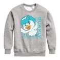 thumbnail image 1 of Pokémon - Quaxly Stats - Youth Crewneck Fleece Sweatshirt, 1 of 5