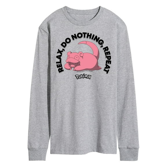 Pokémon - Relax, Do Nothing - Men's Long Sleeve T-Shirt