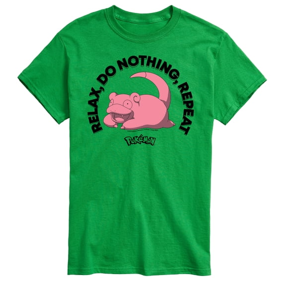 Pokémon - Relax, Do Nothing - Men's Short Sleeve Graphic T-Shirt