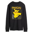 thumbnail image 1 of Pokémon - Retro Pikachu - Men's Long Sleeve T-Shirt, 1 of 5