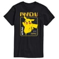 thumbnail image 1 of Pokémon - Retro Pikachu - Men's Short Sleeve Graphic T-Shirt, 1 of 5