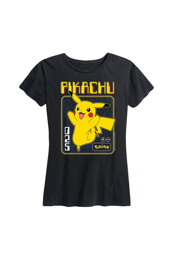 - Retro Pikachu  - Women's Short Sleeve Graphic T-Shirt