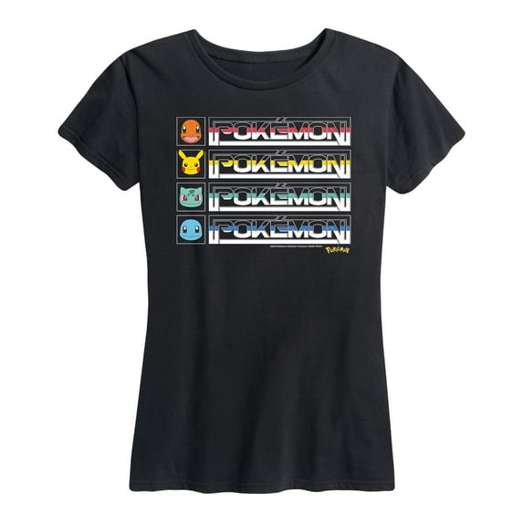 Pokémon - Retro Pokémon Logo - Women's Short Sleeve Graphic T-Shirt