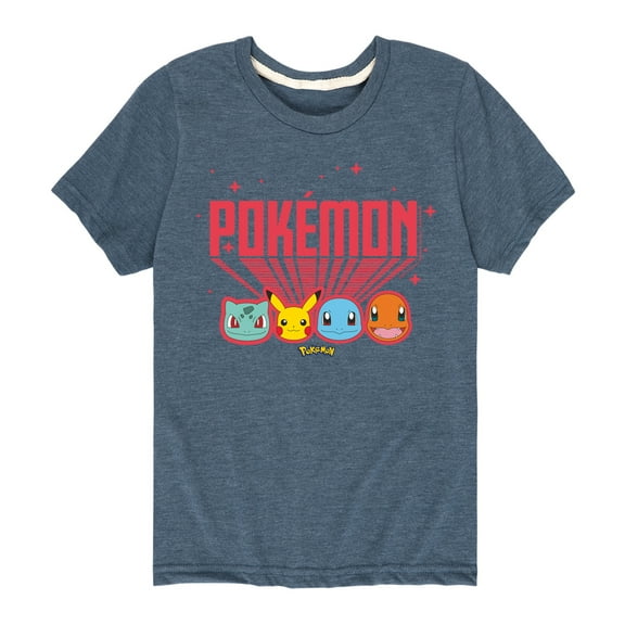 Pokémon - Retro Pokémon - Youth Short Sleeve Graphic T-Shirt
