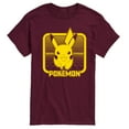 thumbnail image 1 of Pokémon - Retro Synthwave Pikachu - Men's Short Sleeve Graphic T-Shirt, 1 of 4