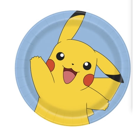 Pokémon Round 9" Dinner Plates 8 count