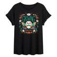 thumbnail image 1 of Pokémon - Rowlet Growing Your Wings Takes Time - Women's Oversized Graphic T-Shirt, 1 of 4