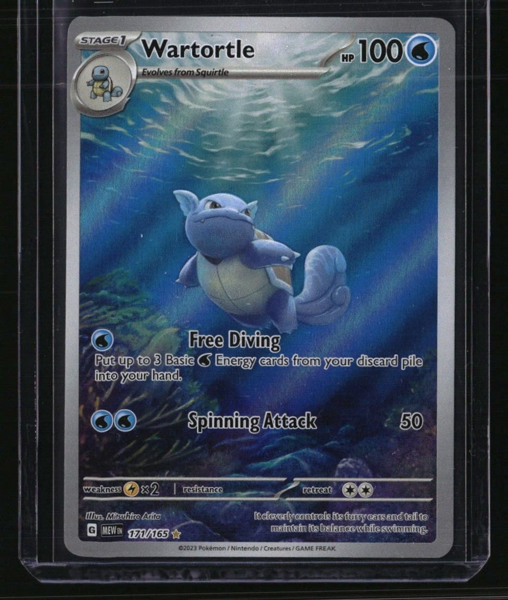 Wartortle Pokemon Card