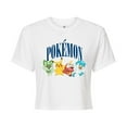 thumbnail image 1 of Pokémon - Scarlet & Violet Collegiate - Juniors Cropped Cotton Blend T-Shirt, 1 of 5