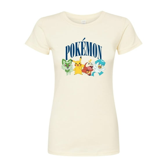 Pokémon - Scarlet & Violet Collegiate - Juniors Fitted Graphic T-Shirt