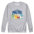 thumbnail image 1 of Pokémon - Pikachi And Friends Collegiate - Men's Crew Fleece Sweatshirt, 1 of 5