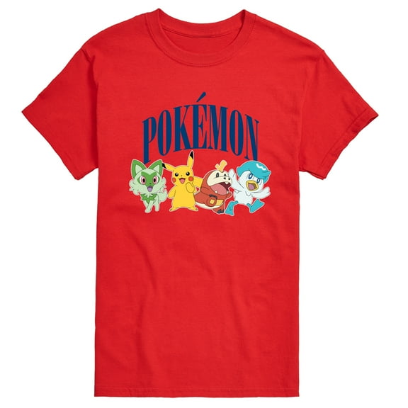 Pokémon - Scarlet & Violet Collegiate - Men's Short Sleeve Graphic T-Shirt