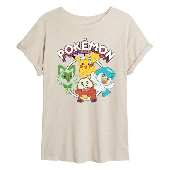 Pokémon - Scarlet Violet Squares - Juniors Muscle T-Shirt